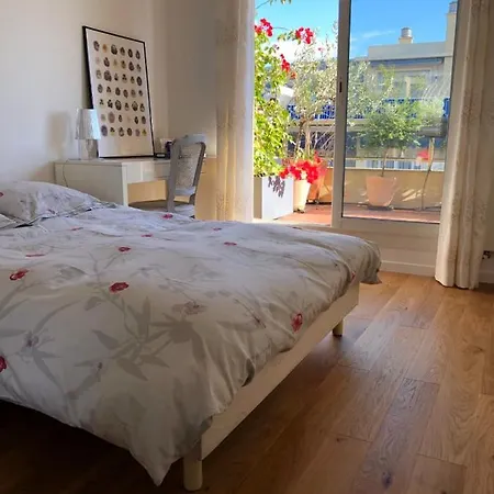 아파트 Bright Nest With Terrace And View In 니스